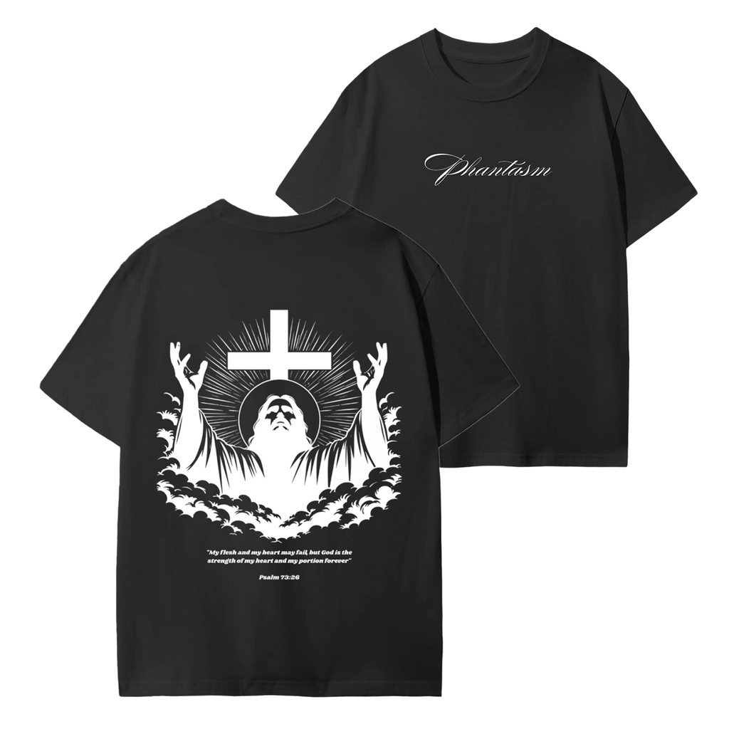 Psalm 73:26 Black T-Shirt