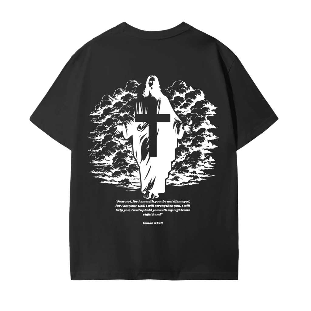 Isaiah 41:10 Black T-Shirt
