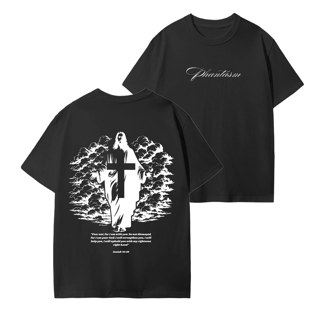 Isaiah 41:10 Black T-Shirt