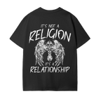 It's A Relationship Black T-Shirt