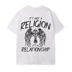 It's A Relationship White T-Shirt