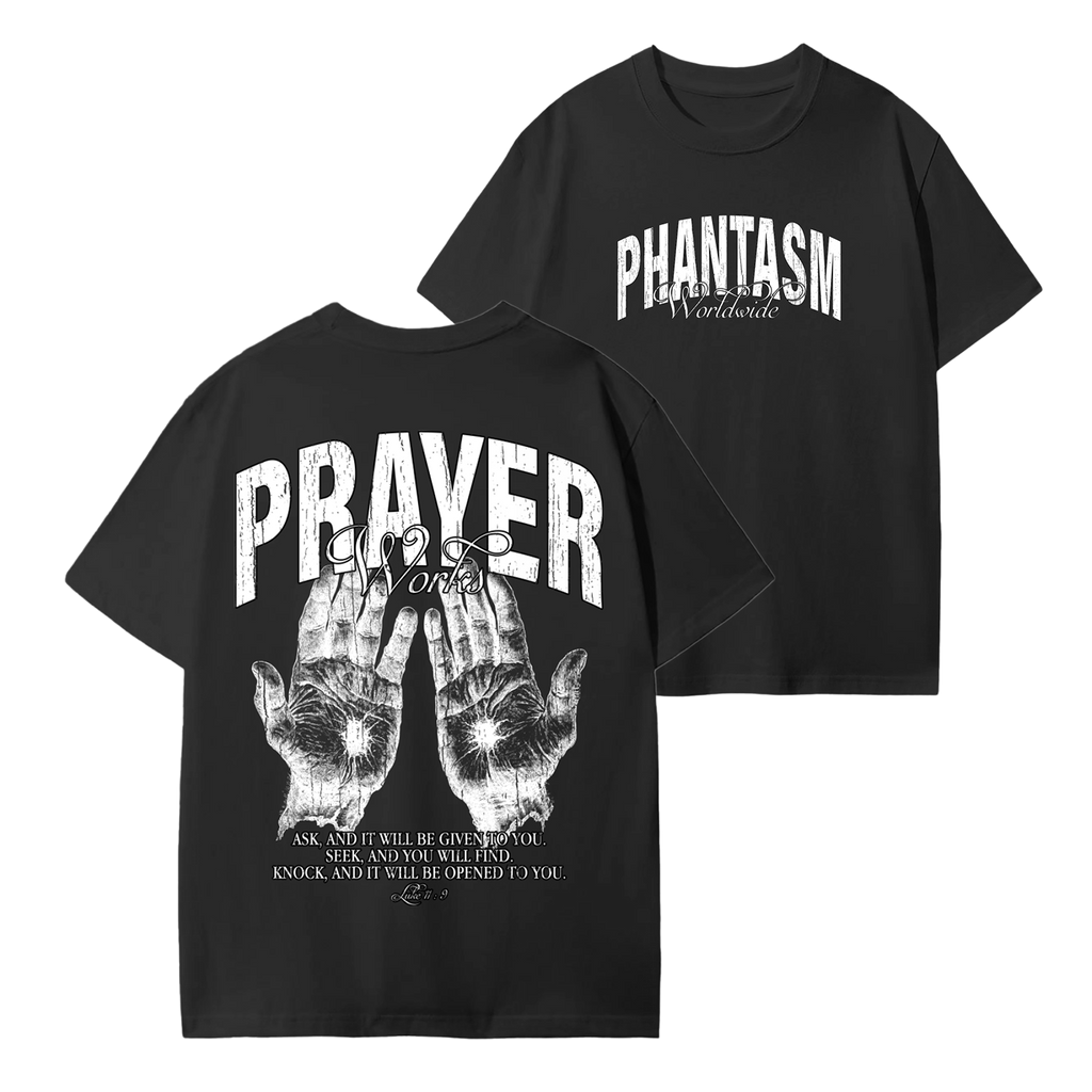 Prayer Works Black T-Shirt