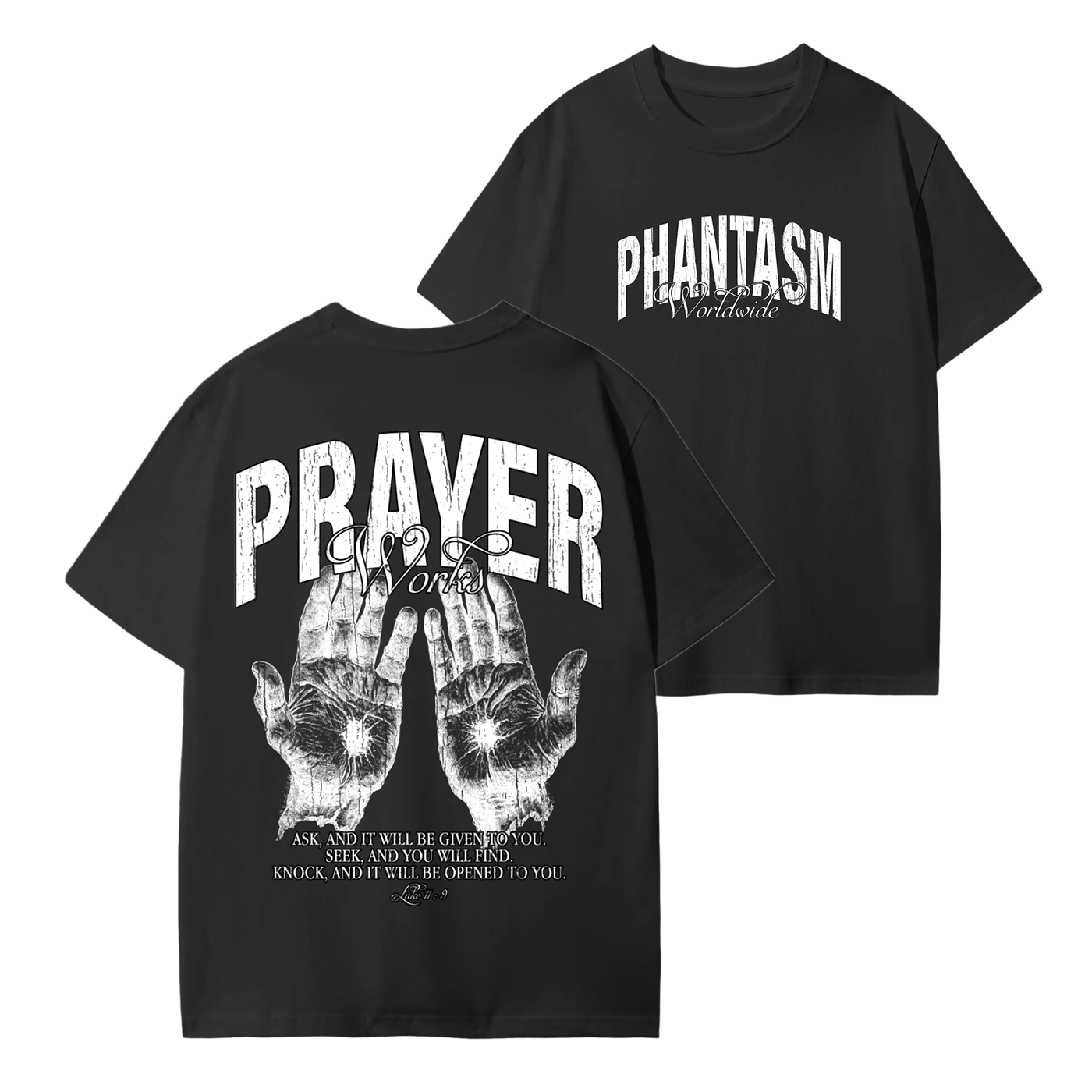 Prayer Works Black T-Shirt