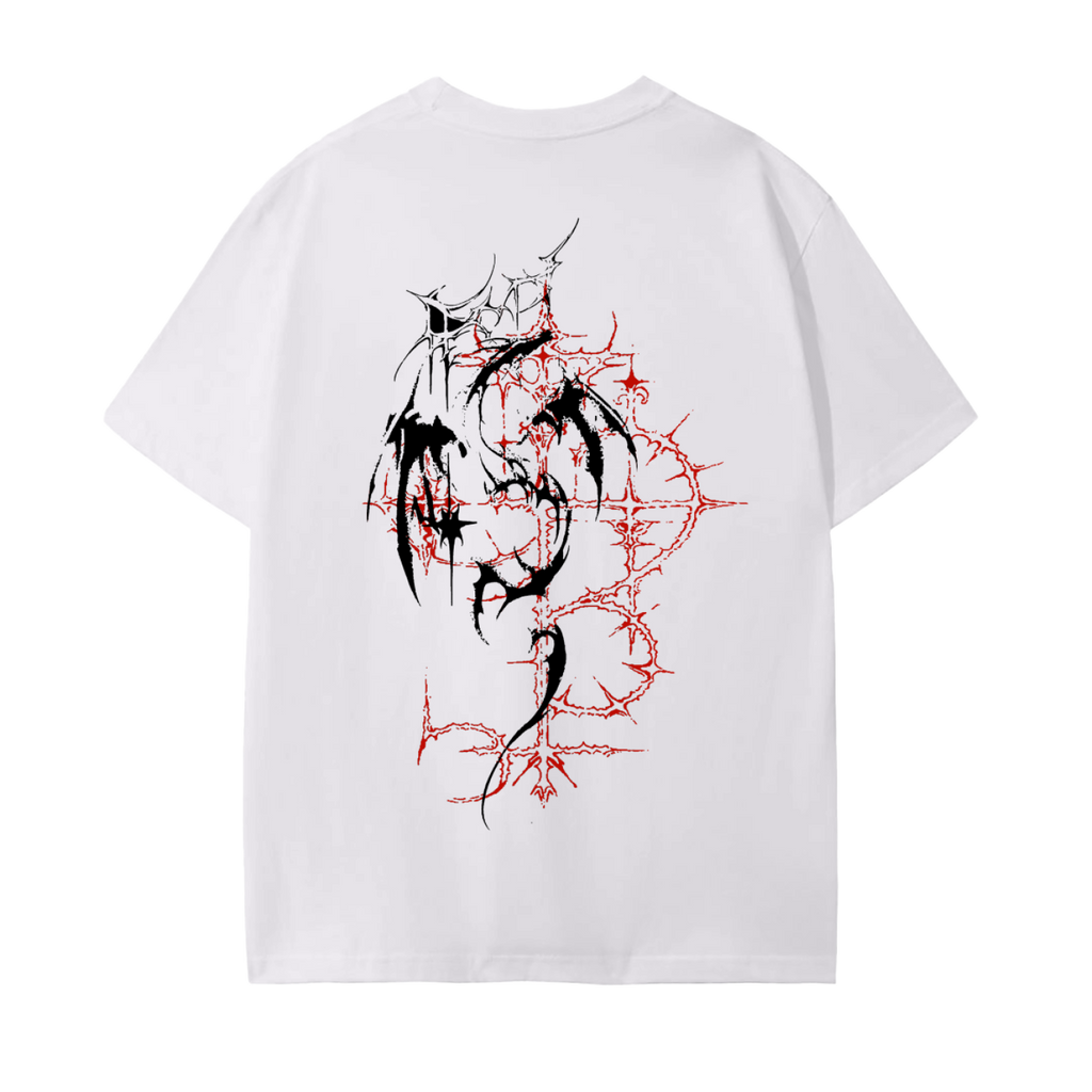 Scarlet White Graphic T-Shirt