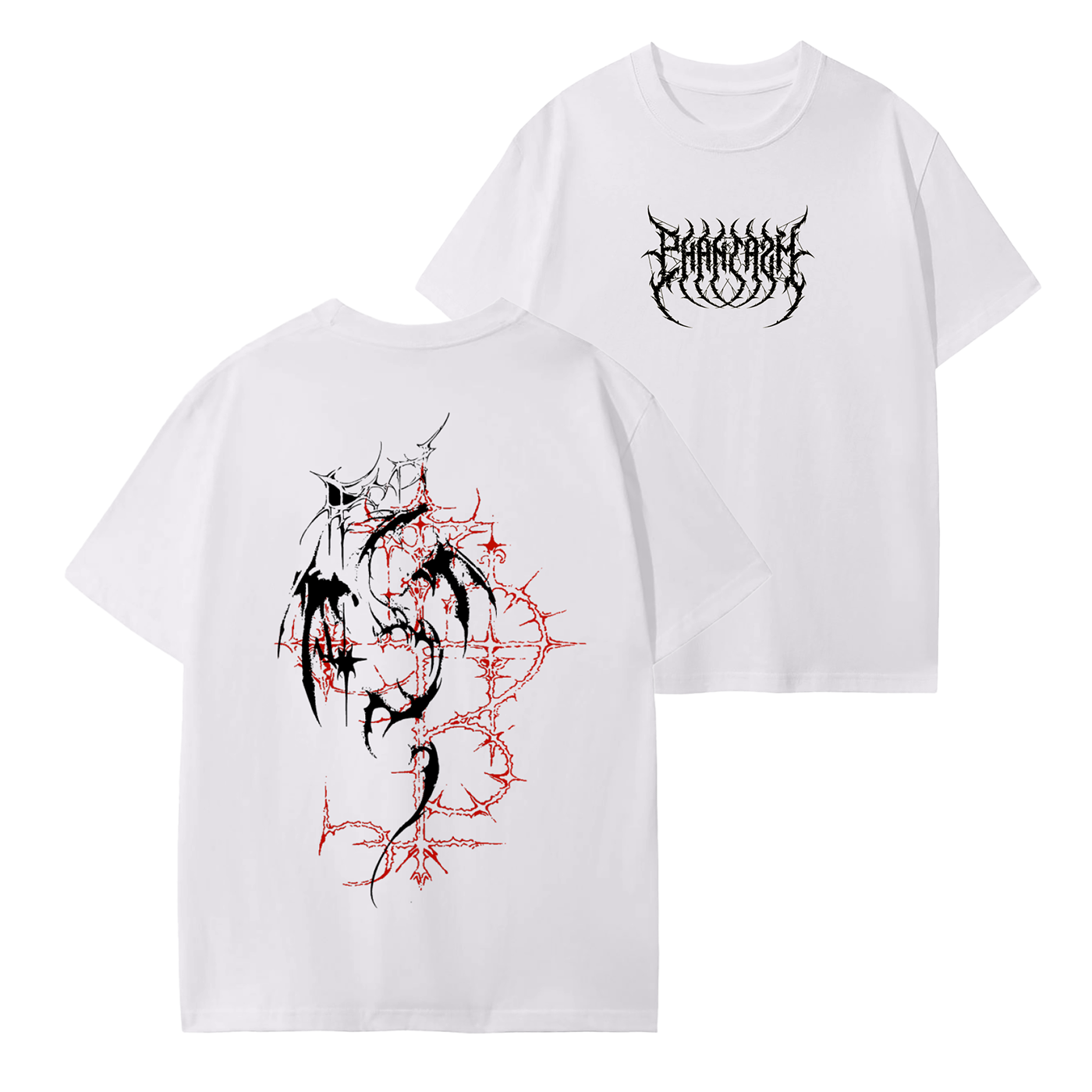 Scarlet White Graphic T-Shirt