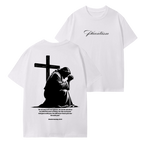 Deuteronomy 31:6 White T-Shirt