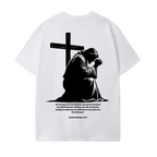 Deuteronomy 31:6 White T-Shirt